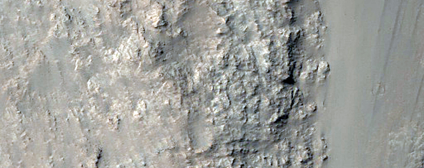 Bedrock Outcrops on Anseris Mons