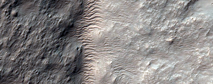 Channels Northeast of Hellas Planitia