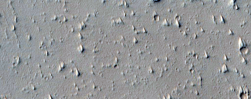 Poynting Crater Ejecta