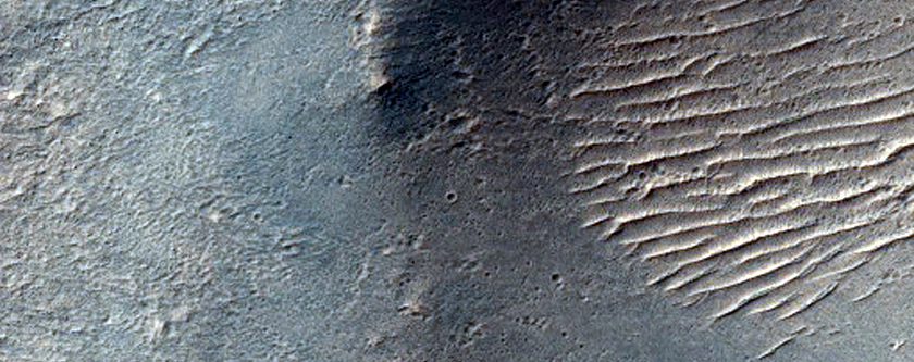 Small Very Recent Impact Crater