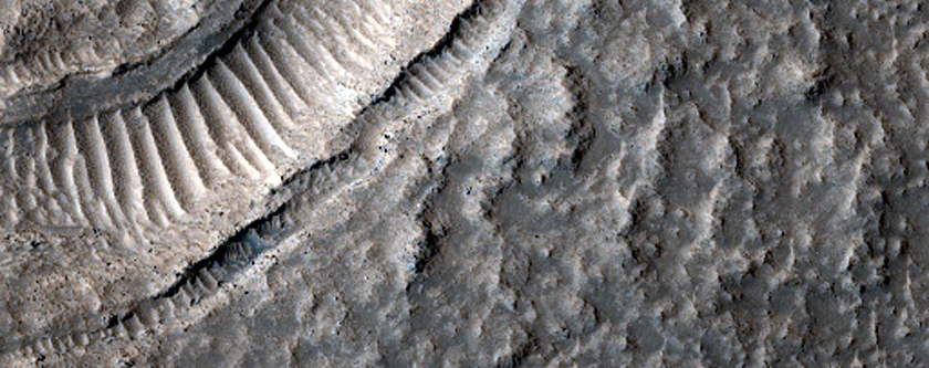 Thermally-Anomalous Crater on Hrad Vallis Flow