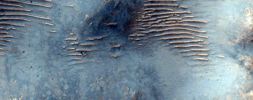 Tyrrhena Terra Crater