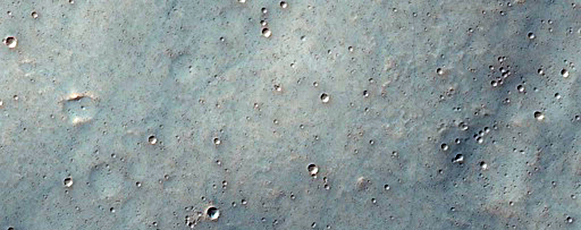 West End of Fractured Dome Feature South of Sinai Dorsa
