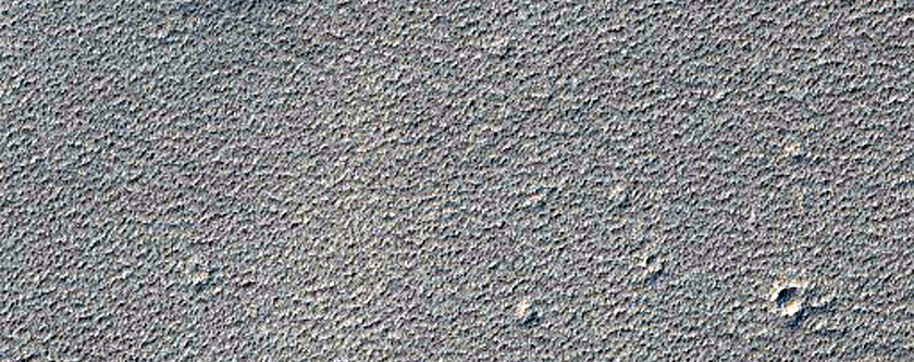 Volcano in Syria Planum