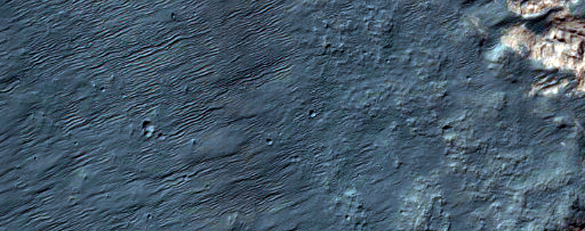 Layered Bedrock North of Hellas Planitia