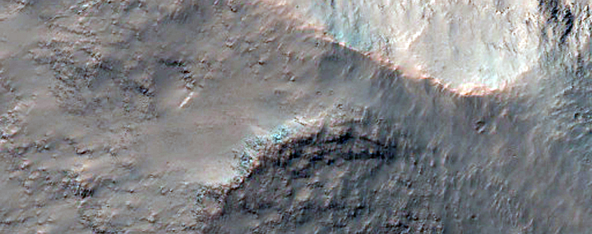 Possible Phyllosilicates in Nirgal Vallis