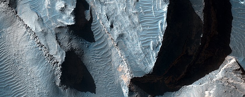 Aureum Chaos Layered Deposits