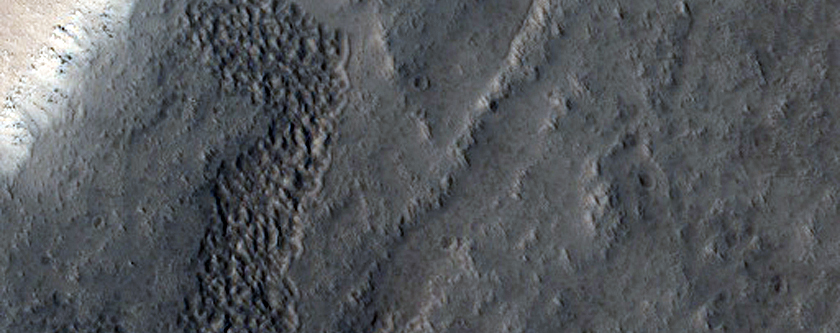 Heart-Shaped Pit in Acheron Catena Seen in MOC M02-01153