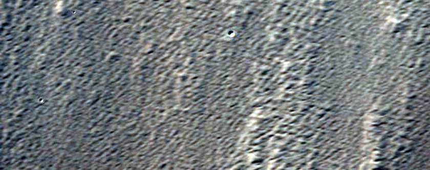 Northwest Arsia Mons Fan Deposit