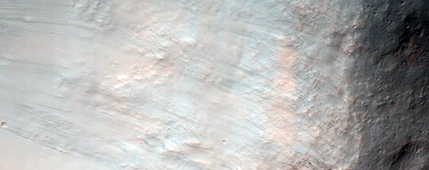 Impact Crater That Triggered a Landslide in Kamativi Crater