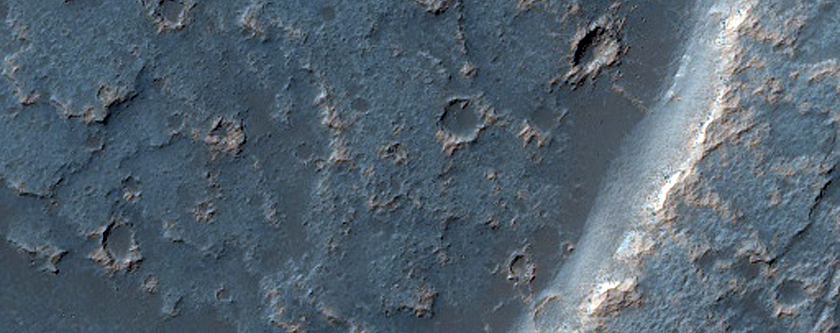 Fault Scarp South of Arsia Mons