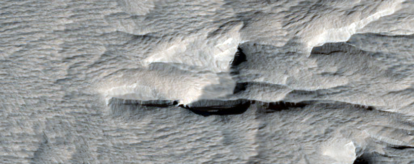 Chemically Unique Area South of Olympus Mons