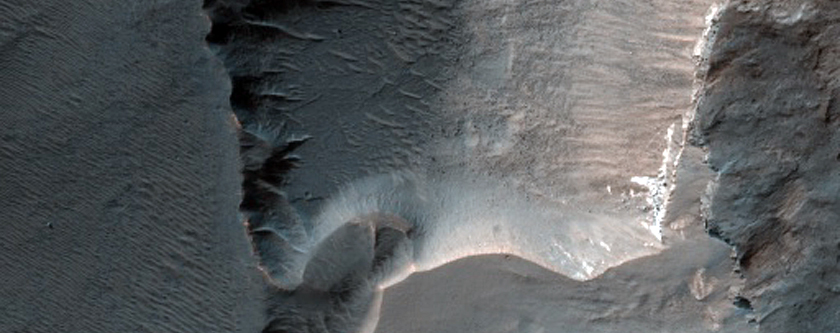 Terrain East of Hellas Planitia