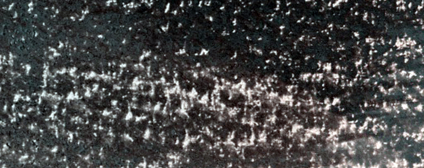 Sustained Bright Patches at Margins of North Polar Layered Terrain