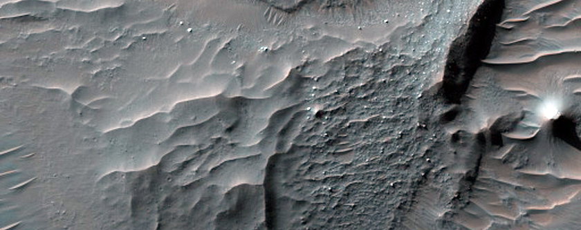 Interior Channel in Nirgal Vallis