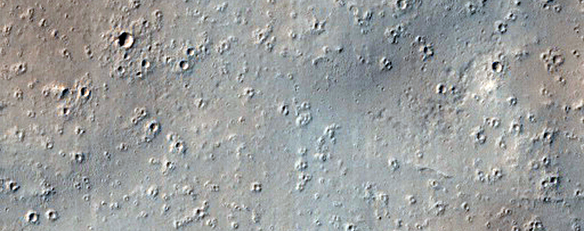 Candidate New Impact Site Formed between March 2008 and April 2010
