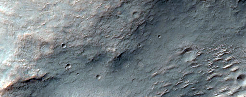 Wrinkle Ridge in Hesperia Planum