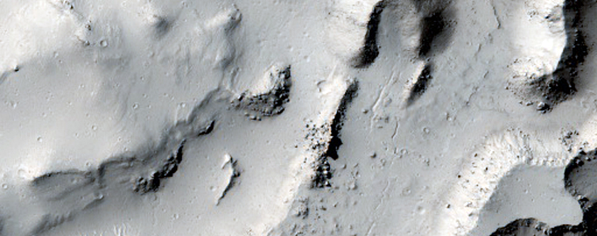 Disrupted Blocky Outcrop in Cerberus Palus