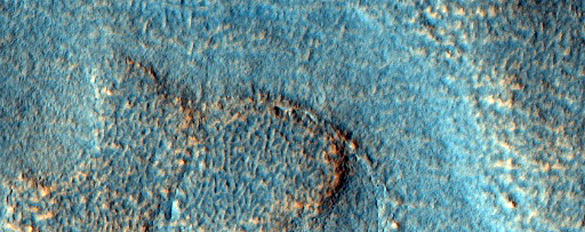 Ridges in Arcadia Planitia