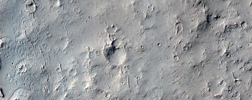 Lava Channel and Cataract in South-Central Elysium Planitia