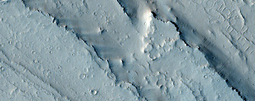 Channels in Tharsis Region