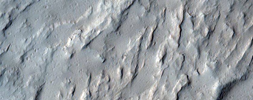 Olympus Mons Northeast Flank-Plains Contact