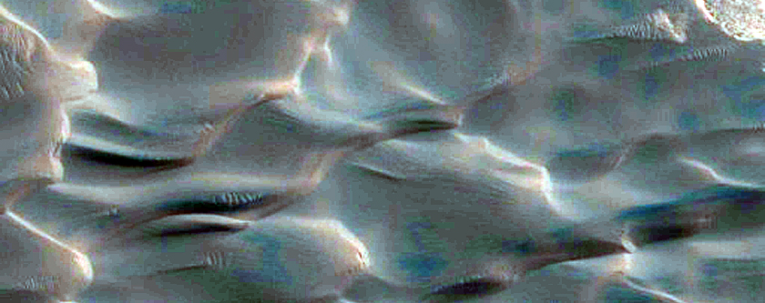 Erosión y restauración estacional de las dunas de Marte