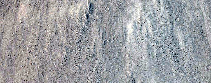 Crater with Rayed Ejecta