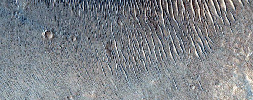 Streamlined Form at the Confluence of Tiu Valles and Ares Vallis
