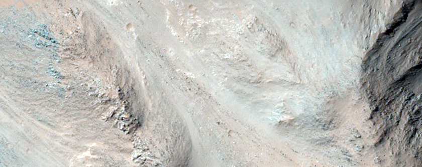 Bedrock in Central Coprates Chasma