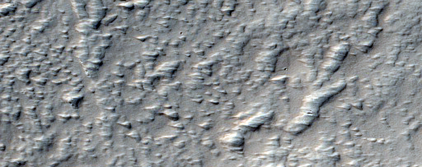 Channel in Crater near Putative Stepped Delta Crater