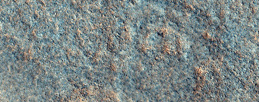 Terrain near Louth Crater