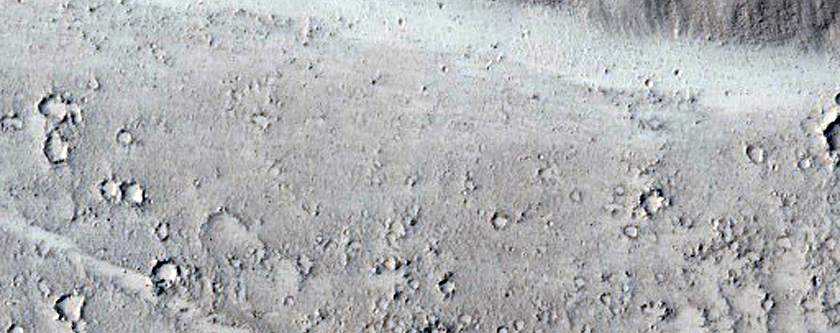 Erosion of a Talus Mound in Elysium Planitia