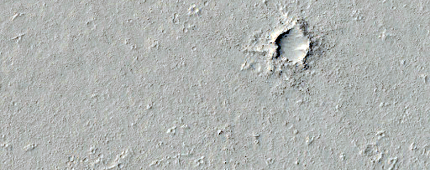 Fractured Mounds in Elysium Planitia