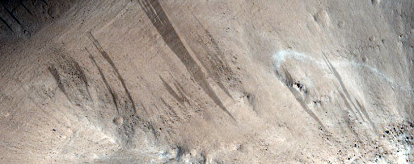 Kasei Valles near Sacra Sulci