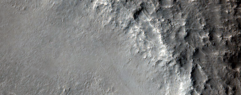 Cratered Mound near Kaw and Tuapi Craters