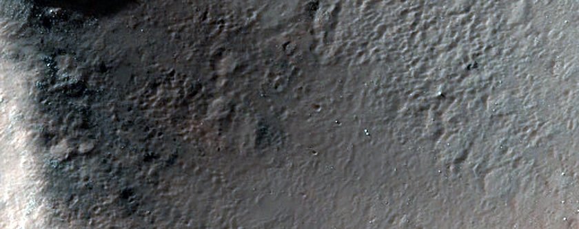 Central Peak of Jarry-Desloges Crater in Tyrrhena Terra