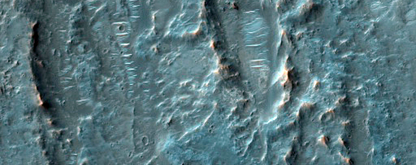 Layered Flow Ejecta in Terra Cimmeria