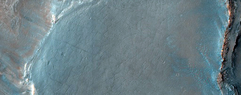Possible Future Landing Site in Antoniadi Crater