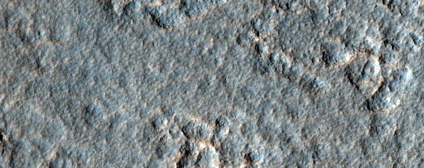 Possible Phyllosilicates in Stokes Crater