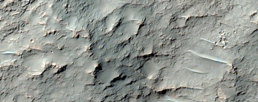 Impact Crater with Central Uplift
