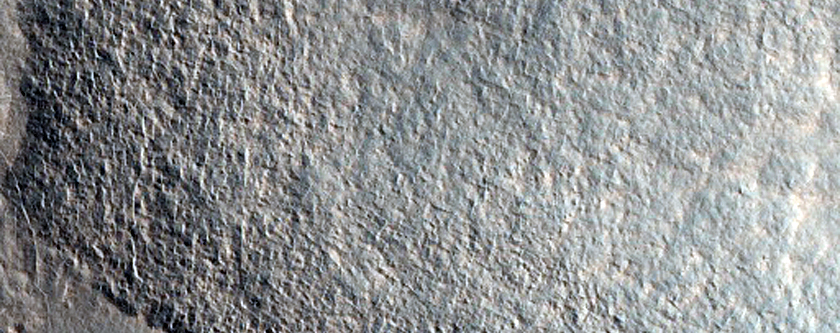 Gullied Crater Wall
