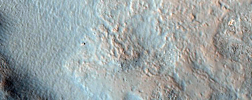 Possible Phyllosilicates at Milankovic Crater