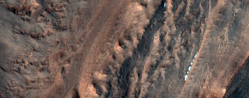 North Polar Layered Deposits Basal Stratigraphy