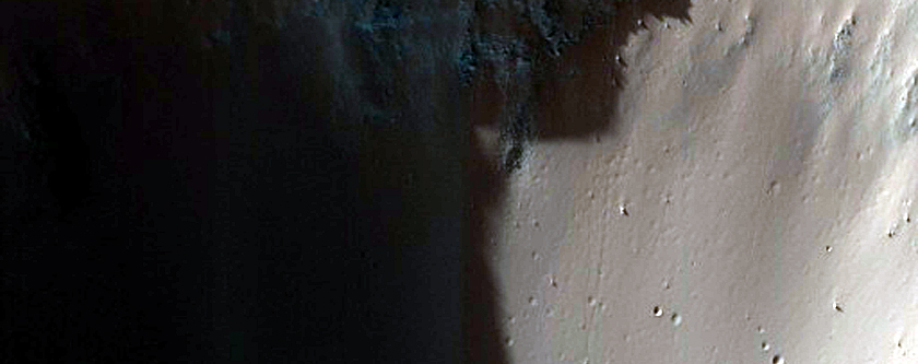 Possible Phyllosilicates in Schaeberle Crater