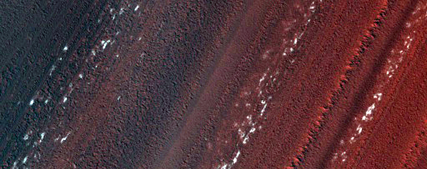 North Polar Layered Deposit Trough