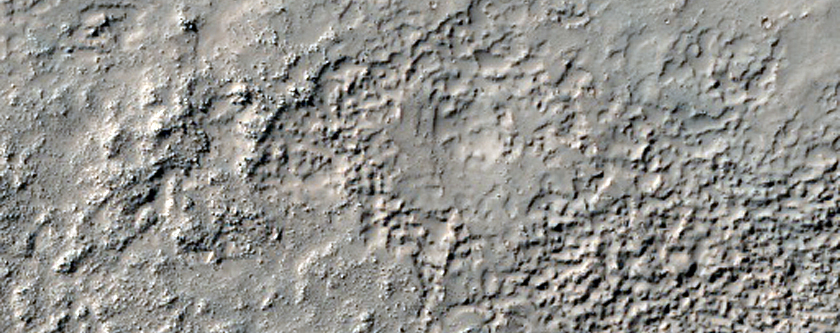 Geological Contact in Noachis Region