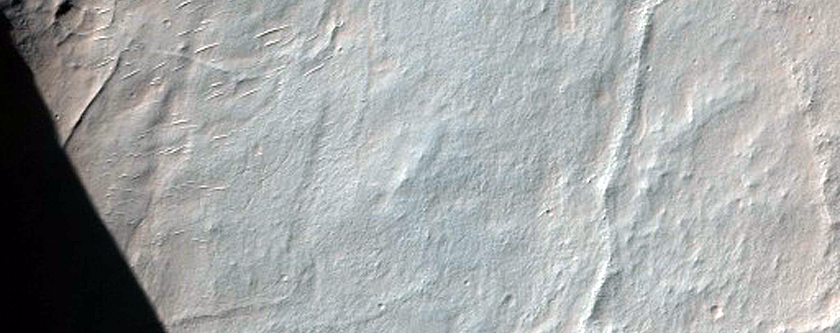 Central Structure in a Large Impact Crater