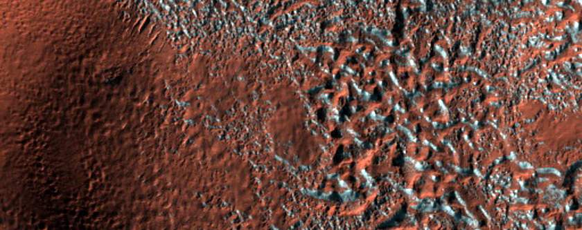 Mounds East of Hellas Planitia
