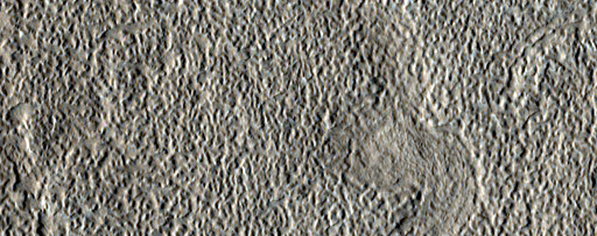 Sinuous Channel in Acheron Fossae